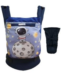 Solomombaby Astronot Bel Destekli Mavi Sling