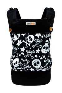 İlkay Baby İskeletler Bel Destekli Siyah Sling