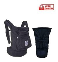 Solomombaby Bel Destekli Siyah Sling