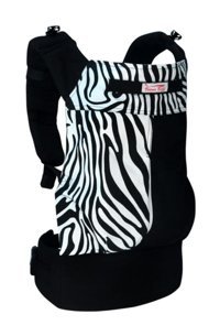Verona Baby Zebra Bel Destekli Siyah Sling