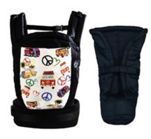 Babalinbaby Vosvos Bel Destekli Siyah Sling