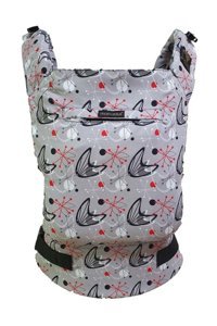 Mamadusbaby Fierra Bel Destekli Gri Sling