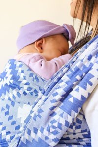 ZuBu Wrap Sling Cube Mavi Halka Sling