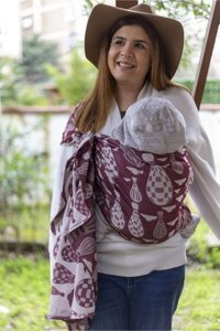 Huggyberry Huggadocia Valentine Bel Destekli Kahverengi Sling
