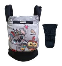 Solomombaby Koala Bel Destekli Gri Sling