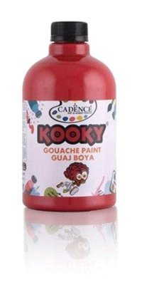 Cadence Kooky 2005 Kırmızı 500 ml Guaj Boya
