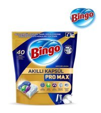 Bingo Akıllı Kapsül Pro Max Tablet Bulaşık Makinesi Deterjanı 40 Adet