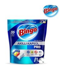 Bingo Akıllı Kapsül Pro Tablet Bulaşık Makinesi Deterjanı 36 Adet