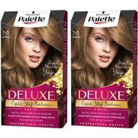 Palette Deluxe 7-0 Kumral Amonyaksız Krem Saç Boyası 2x60 ml