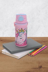 Frocx Salto Pembe Çelik Okul Çocuk Matara 500 ml