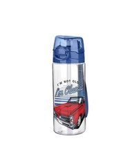 Cosiness Pipetli Mavi Plastik Spor Çocuk Matara 500 ml