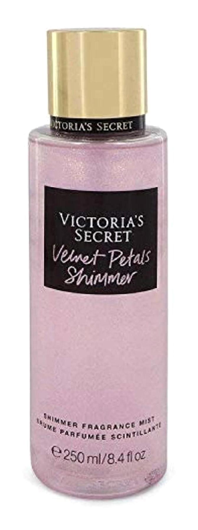 Victoria's Secret Velvet Petals Shimmer Çiçeksi Simli Kadın Vücut Spreyi 250 ml