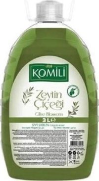 Komili Zeytin Çiçeği Alkolsüz Parabensiz Nemlendiricili 12'li 3 lt Sıvı Sabun
