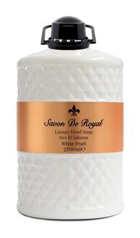 Savon De Royal Beyaz İnci Alkolsüz Vegan Parabensiz Organik Nemlendiricili 2.5 lt Sıvı Sabun