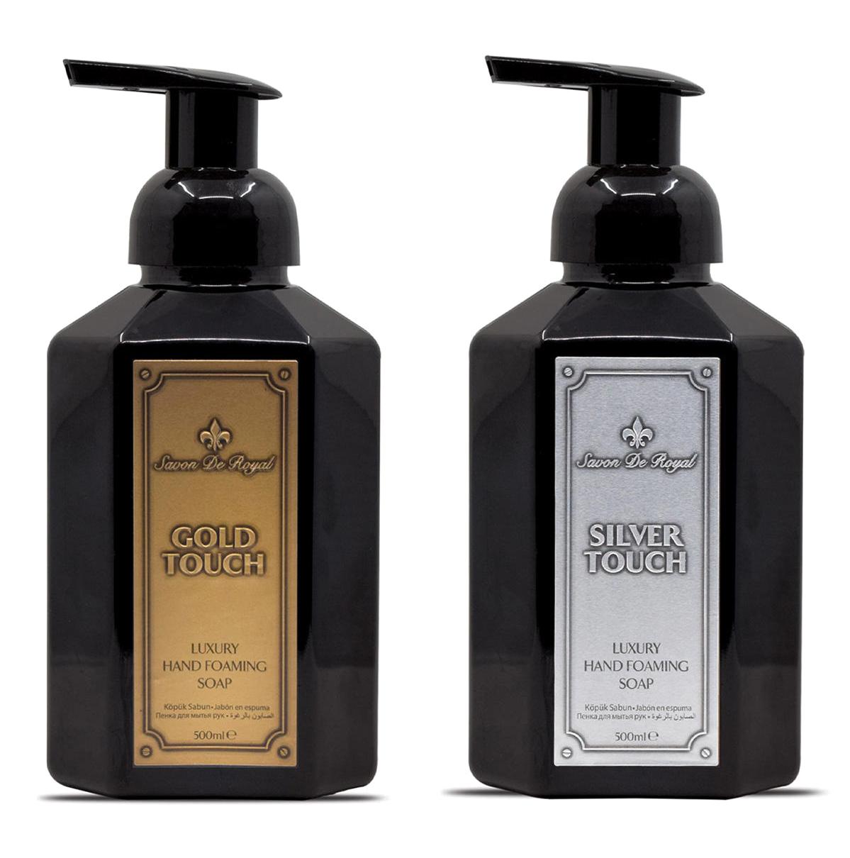 Savon De Royal Touch Parfümlü Alkolsüz Vegan Parabensiz Nemlendiricili 2'li 500 ml Köpük Sıvı Sabun