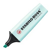 Stabilo Boss Original Pastel Turkuaz Kesik Uçlu Fosforlu Kalem