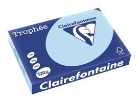 Clairefontaine 1213C Trophée A4 120 gr 250 Yaprak 1 Top Mavi Fotokopi Kağıdı
