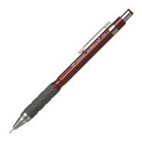 Tombow SH-300 Grip Silgili Plastik Metalik Bordo 0.7 mm Uçlu Versatil Kalem