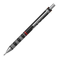 Rotring Tikky Silgili Plastik Metalik Siyah 1 mm Uçlu Versatil Kalem