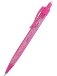 Faber-Castell Tri Click Silgili Plastik Neon Pembe 0.7 mm Uçlu Versatil Kalem