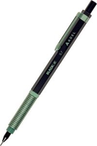 Adel Blackline Silgili Metal Metalik Siyah-Yeşil 0.7 mm Uçlu Versatil Kalem