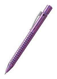 Faber-Castell Grip 2011 Silgili Plastik Neon Mor 0.7 mm Uçlu Versatil Kalem