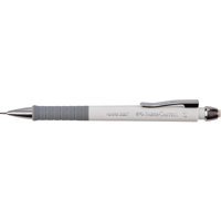 Faber-Castell Apollo 2327 Silgili Plastik Metalik Beyaz-Gri 0.7 mm Uçlu Versatil Kalem