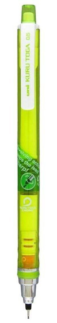 Uni-Ball Kuru Toga M5-450T Silgili Plastik Neon Yeşil 0.5 mm Uçlu Versatil Kalem