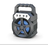 Kensa K-243 Radyolu Taşınabilir Işıklı Siyah Bluetooth Hoparlör