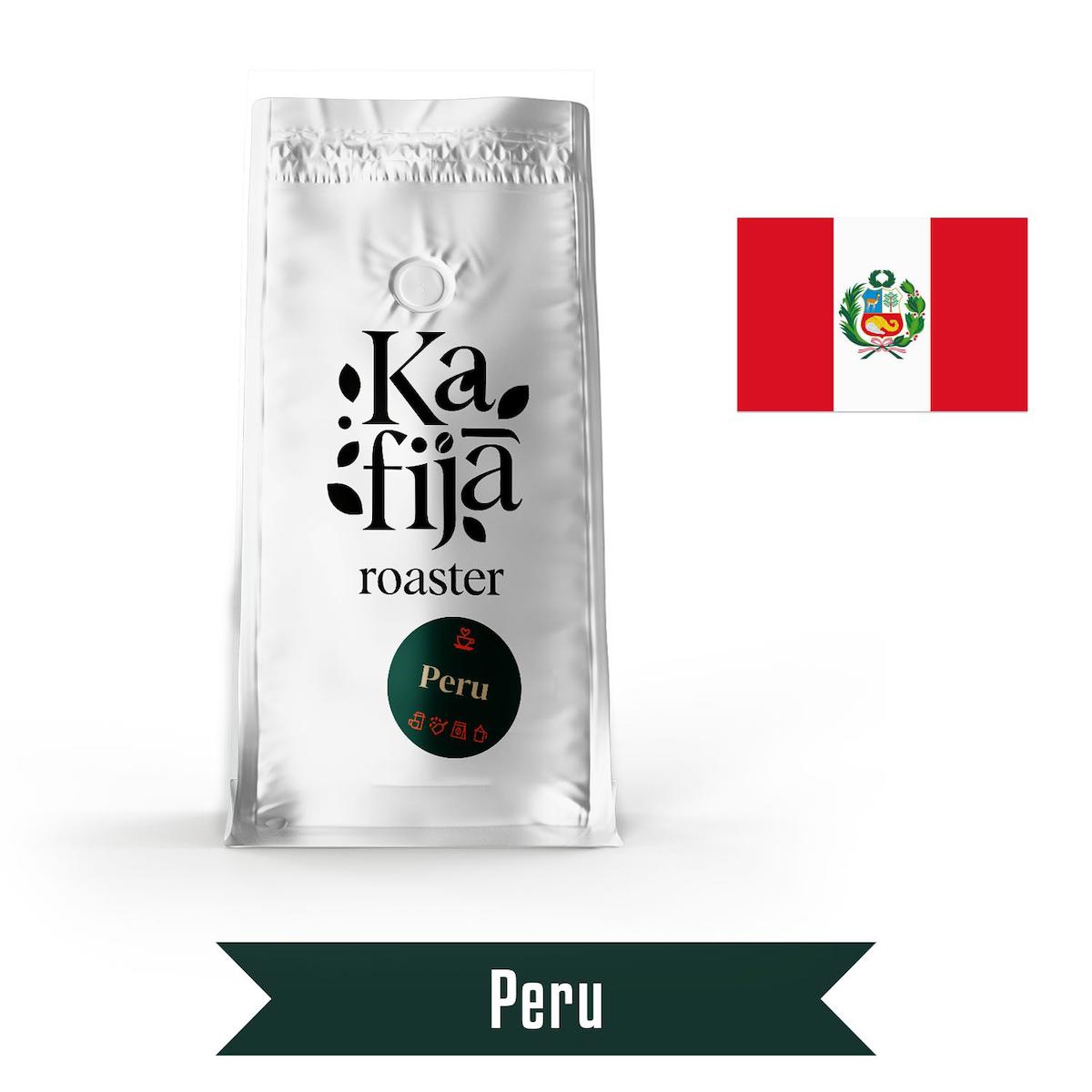 Kafija Roaster Peru Arabica Öğütülmüş Filtre Kahve 1 kg