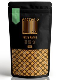 Coffee Hundert Yumuşak İçim Fındık-Sütlü Çikolata-Tarçın Aromalı Brezilya Arabica Öğütülmüş Filtre Kahve 100 gr