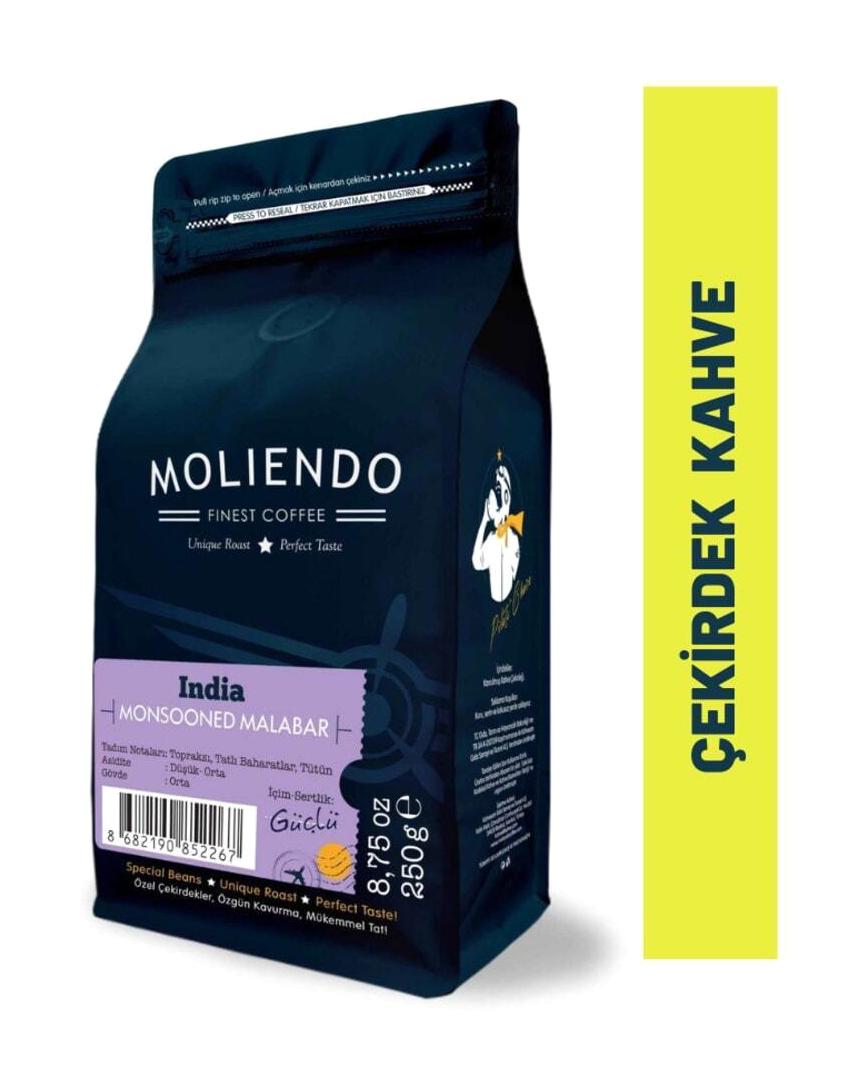 Moliendo India Çekirdek Filtre Kahve 250 gr