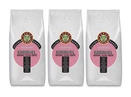 Kahve Dünyası Karamel Aromalı Arabica Çekirdek Filtre Kahve 3x1 kg