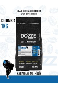 Dozze Moka Pot Karamel Aromalı Kolombiya Arabica Çekirdek Filtre Kahve 1 kg