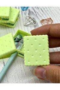 Kağıt Gemi Dükkan Bisküvi Manuel Plastik Kalemtıraş