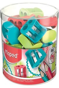 Maped Vivo Manuel Plastik Kalemtıraş Mavi 30 Adet