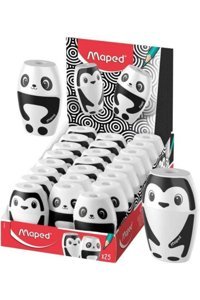 Maped Shakky Manuel Plastik Kalemtıraş Beyaz 25 Adet