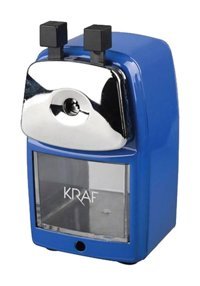 Kraf Kollu Manuel Metal Kalemtıraş Beyaz
