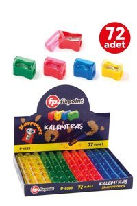 Fixpoint P-6089 Manuel Plastik Kalemtıraş 72 Adet