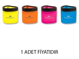 Faber-Castell Damla Manuel Plastik Kalemtıraş Pembe