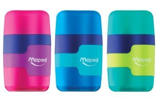 Maped Connect Silgili Manuel Plastik Kalemtıraş