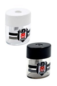 Beşiktaş Manuel Plastik Kalemtıraş Sarı 2 Adet