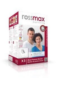 Rossmax X3 2 Kullanıcı 120 Ölçüm Hafızalı Dijital Koldan Tam Otomatik Tansiyon Aleti