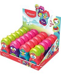 Maped 049131 Silgili Manuel Plastik Kalemtıraş Pembe