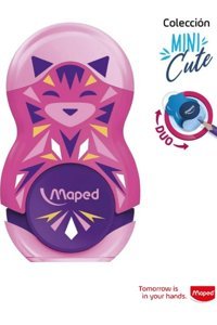 Maped Manuel Plastik Kalemtıraş + Silgi