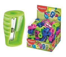 Maped Boogy Manuel Plastik Kalemtıraş Beyaz 75 Adet