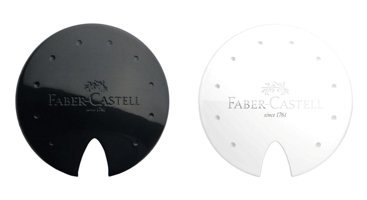 Faber-Castell Ufo Manuel Plastik Kalemtıraş Kırmızı 2 Adet