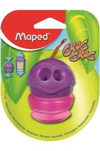 Maped 001700 Croc Croc Manuel Plastik Kalemtıraş Gümüş