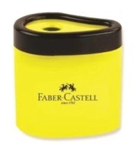 Faber-Castell Damla Manuel Plastik Kalemtıraş Siyah