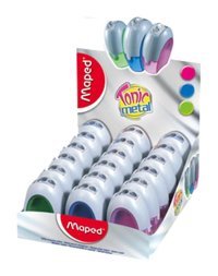 Maped Tonik Manuel Plastik Kalemtıraş Turuncu 18 Adet